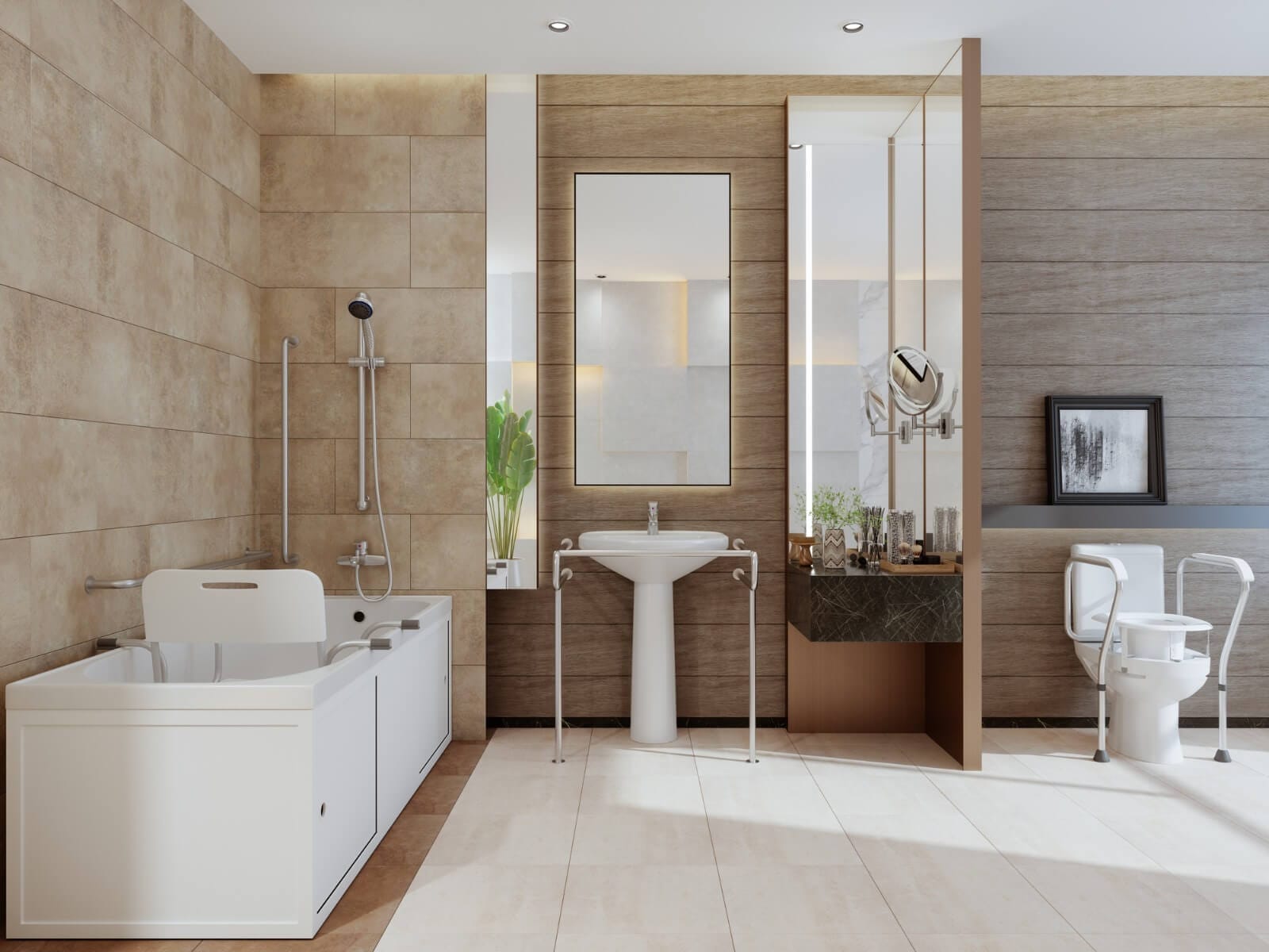 safe shower design